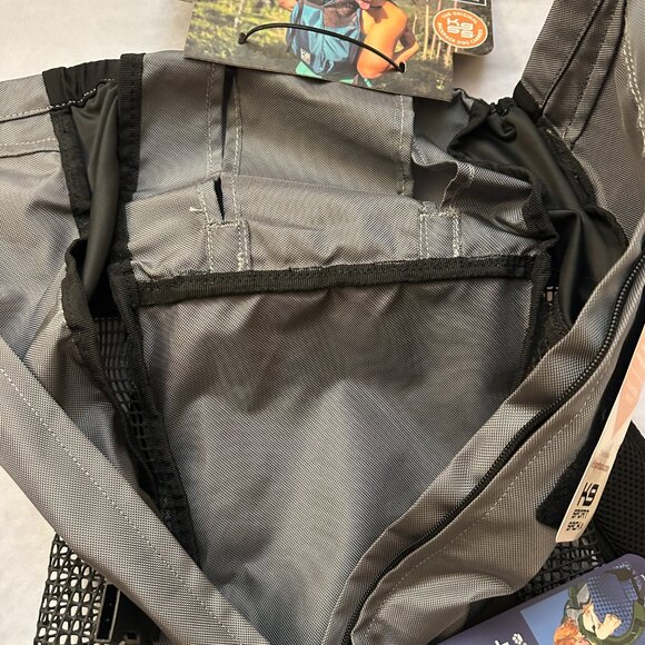 K9 Sport Sack Dog Carrier Backpack in Iron Gate Grey / Trainer Size Large - Picture 7 of 12